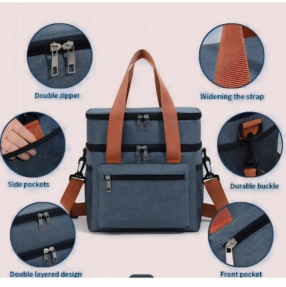 Insulated Lunch Bag Large